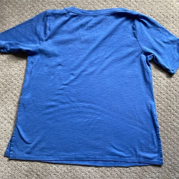I Jill Pima Scoop Neck Elbow Sleeve Tee. Size MP. - Picture 4 of 6
